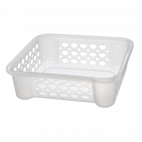 Cesta Empilhável Plástico, Cinza, Sanremo na Amazon