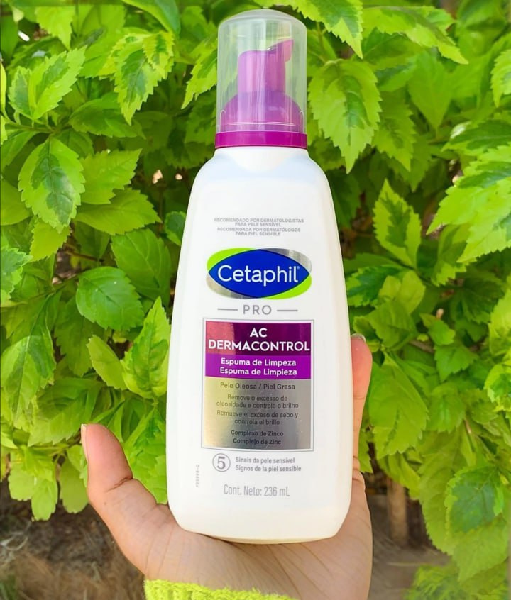 Cetaphil Espuma De Limpeza Facial Pele Oleosa Cetaphil Pro Ac Dermacontrol 236Ml na Amazon