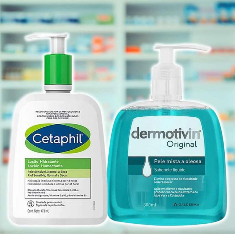 Cetaphil Kit Loção Hidratante + Sabonete Líquido na Magazine Luiza