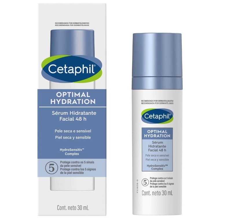 Cetaphil Optimal Hydration Sérum Hidratante Facial 48h 30ml na Amazon