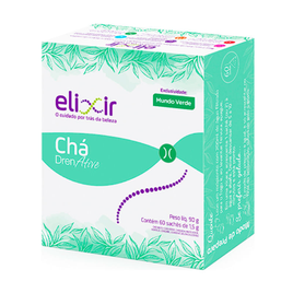 Chá Drenaative Elixir 90g - 60 Sachês na Mundo Verde