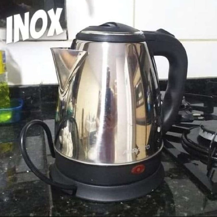Chaleira Eletrica Inox Ce-02 220v Agratto, Agratto, 784, Preto/inox na Amazon