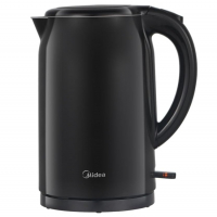 Chaleira Elétrica Preta Midea Double Wall 1,7L, Desligamento Automático na Amazon