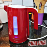 Chaleira Elétrica Thermo One Colors, 1.7l, Cadence Cel381-127, Vermelho, 110V na Amazon
