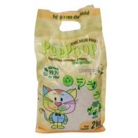 Chalesco Areia Higiênica Biodegradável PeePoop Fininho 2kg na Amazon