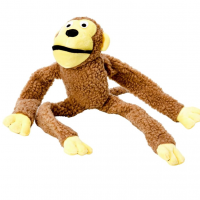 Chalesco Brinquedo Macaco Marrom Para Cães na Amazon