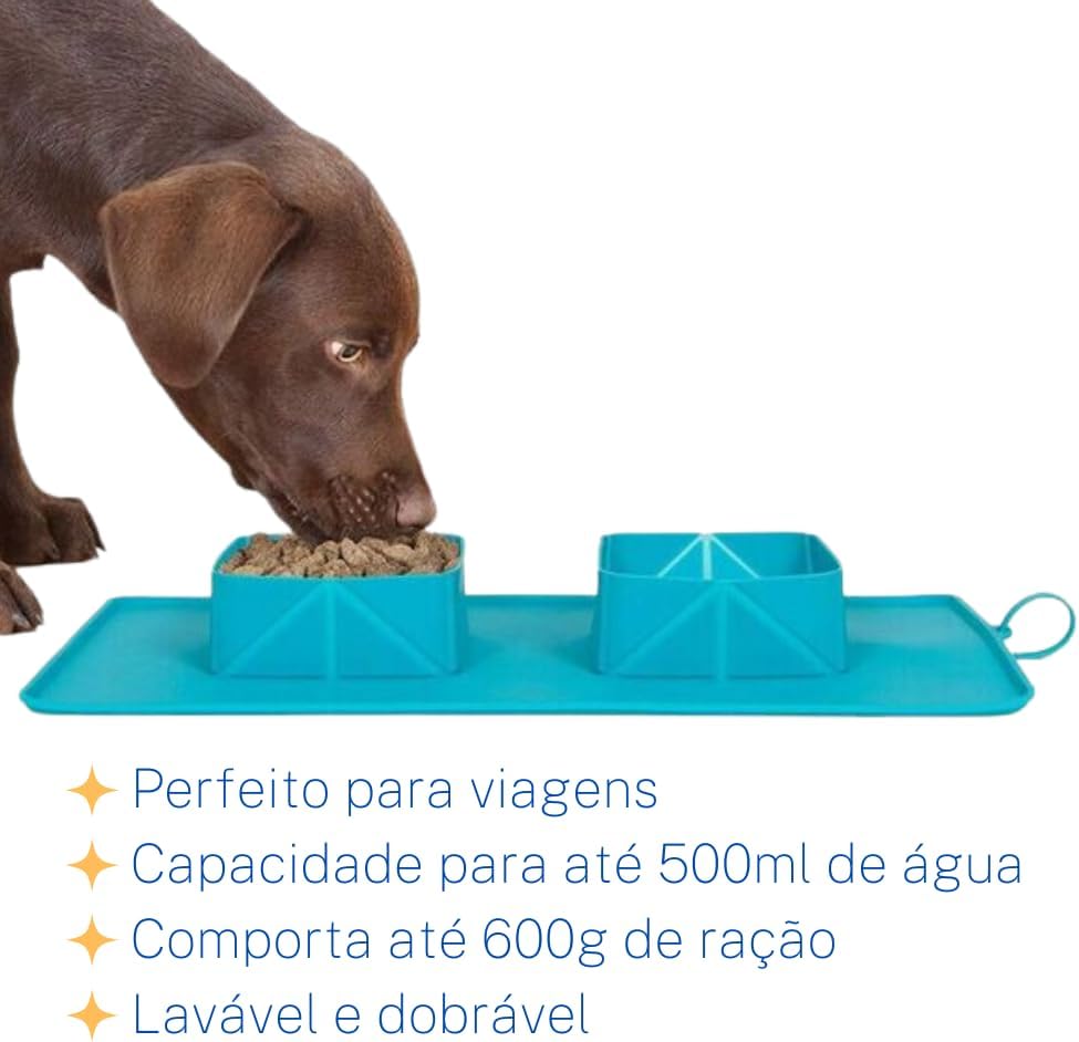 Chalesco Comedouro Travel Food na Amazon