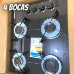 Chamalux Ultra Chama – Cooktop 4 bocas, Bivolt, Preto na Amazon