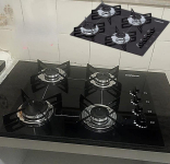 Chamalux Ultra Chama – Cooktop 4 bocas, Bivolt, Preto na Amazon