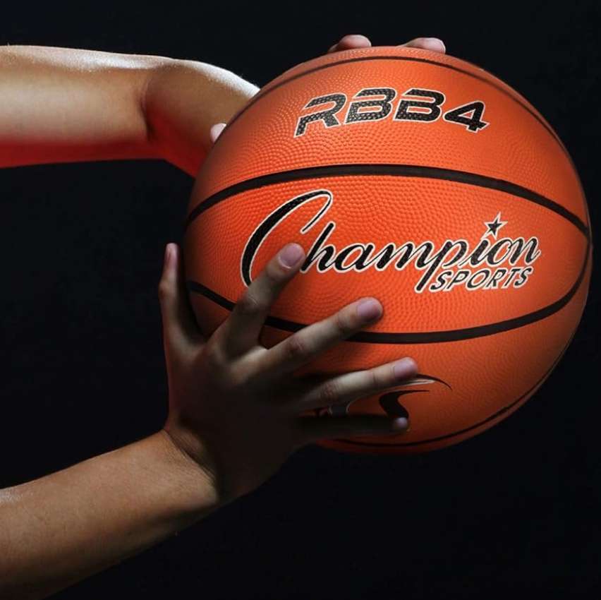 Champion Sports Bola de basquete de nylon resistente oficial na Amazon