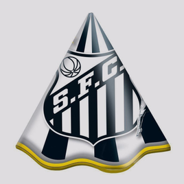 Chapéu de Festa Santos 8 Unidades - Festcolor na FutFanatics