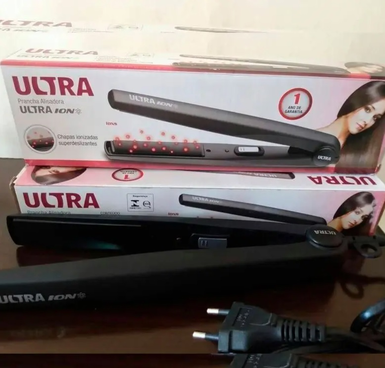 Chapinha/Prancha de Cabelo Mondial Ultra P-14 – Cerâmica com Íons na Magazine Luiza