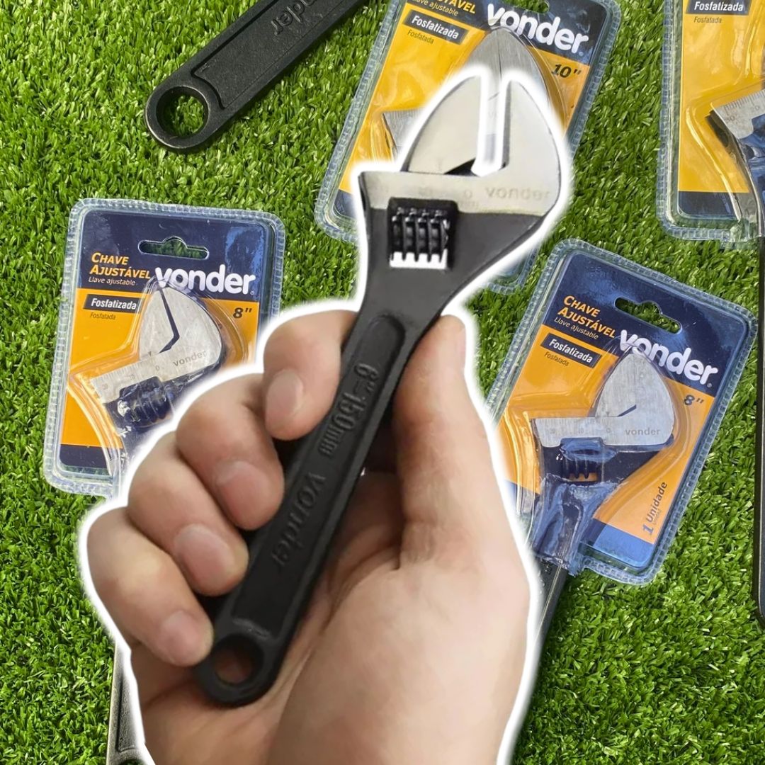 Chave Ajustável 6″, Vonder VDO170 na Amazon