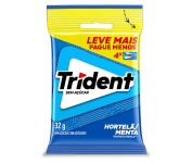 Chiclete Trident Hortelã 32g – Pacote Com 4 embalagens na Amazon
