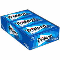 Chiclete Trident Hortelã Sem Açúcar - Caixa Com 21 Unid. De 8g na Amazon