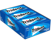 Chiclete Trident Hortelã Sem Açúcar – Caixa com 21 unid. de 8g na Amazon
