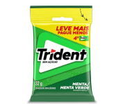 Chiclete Trident Menta 32g – Pacote Com 4 embalagens na Amazon