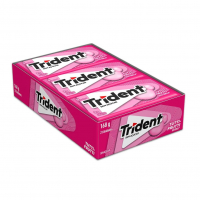 Chiclete Trident Tutti-frutti Sem Açúcar - Caixa Com 21 Unid. De 8g na Amazon