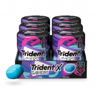 Chiclete Trident X Gamers Acid Berry - Caixa Com 6 Unid De 48,3g na Amazon
