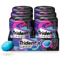 Chiclete Trident X Gamers Acid Berry - Caixa Com 6 Unid De 48,3g na Amazon
