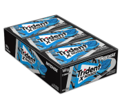Chiclete Trident XSenses Intense Sem Açúcar – Caixa com 21 unidades na Amazon