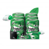 Chiclete Trident XSenses Spearmint Sem Açúcar Garrafa - Caixa Com 6 Unid. De 54g na Amazon
