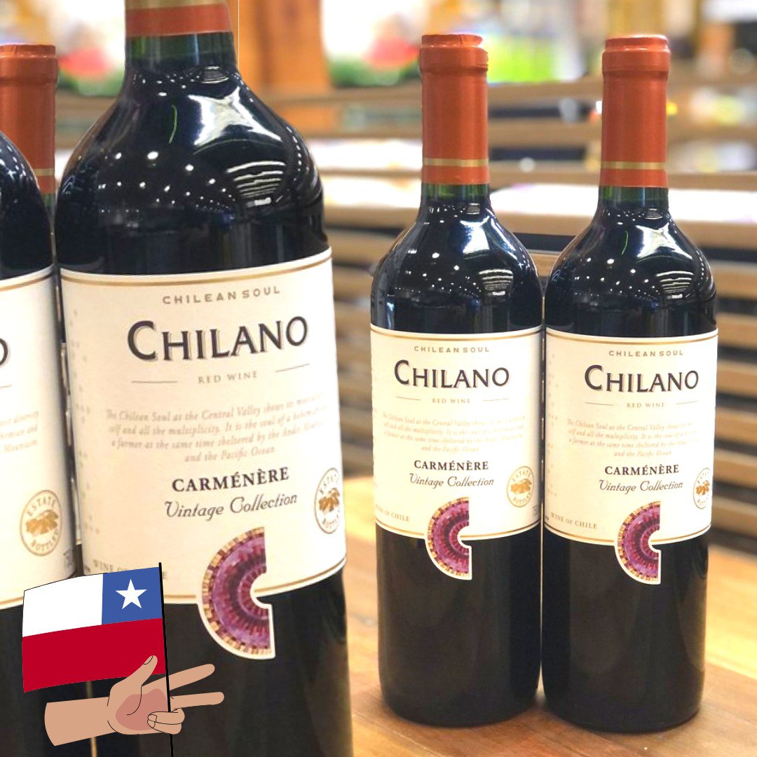 Chilano Vinho Chileno Tinto Carmenere 750Ml na Amazon