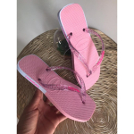 Chinelo feminino Personalizado Tiras de GLITTER lançamento (Promoção imperdível) na Shopee