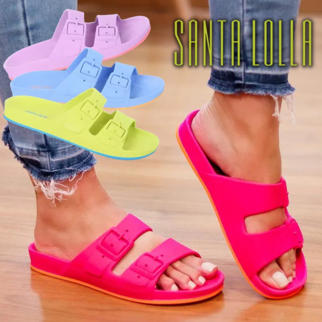 Chinelo Santa Lolla Slide Feminino na Magazine Luiza