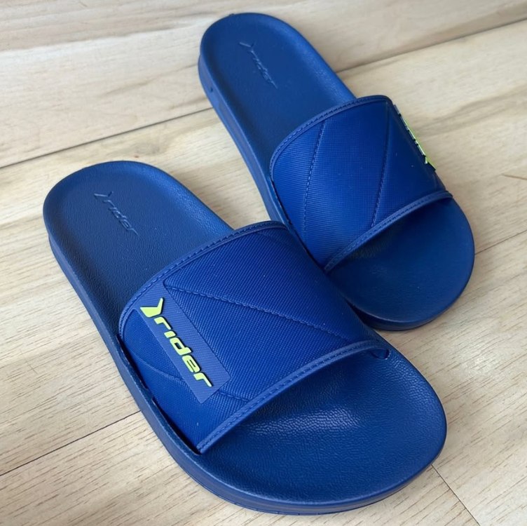 Chinelo Slide Rider Street Azul na Dafiti