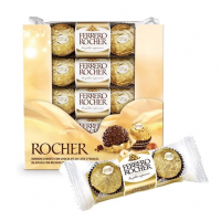 Chocolate Bombom Ferrero Rocher C/48 - Ferrero na Amazon