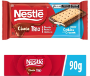 Chocolate Chocotrio NESTLÉ Cookies & Cream 90g na Amazon