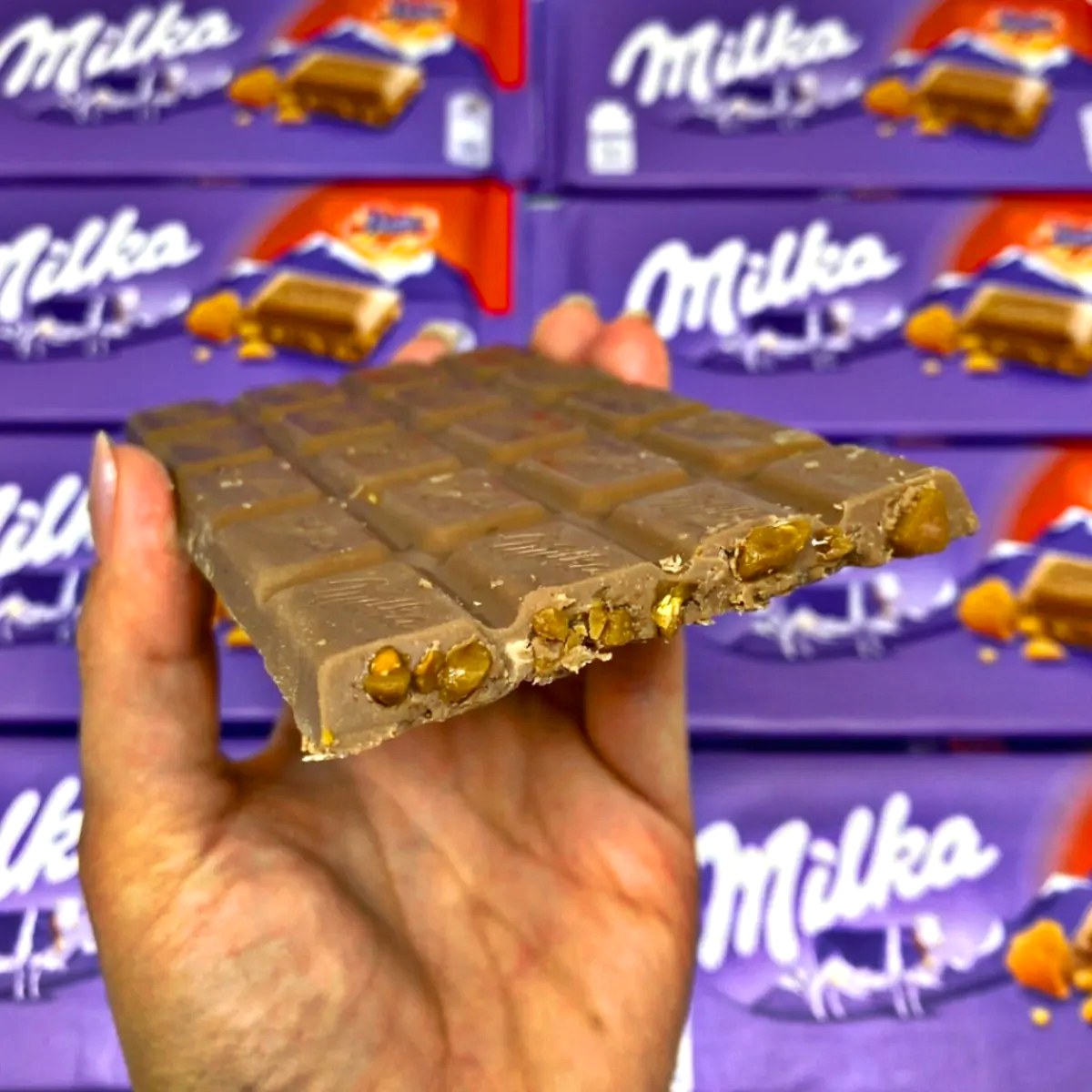 Chocolate Milka Ao Leite Daim 100G na Amazon