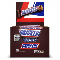 Chocolate Snickers Original - Display Com 20 Unidades De 45g na Amazon