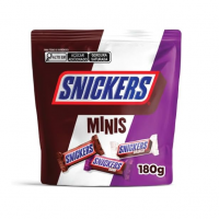 Chocolate Snickers Variedades Minis 180g na Amazon