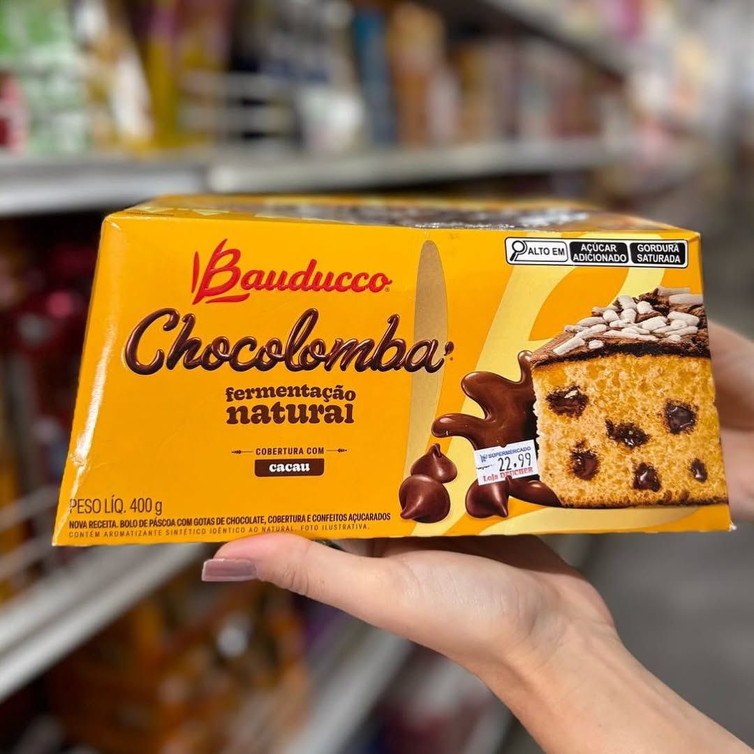 Chocolomba Gotas Bauducco 400g na Amazon