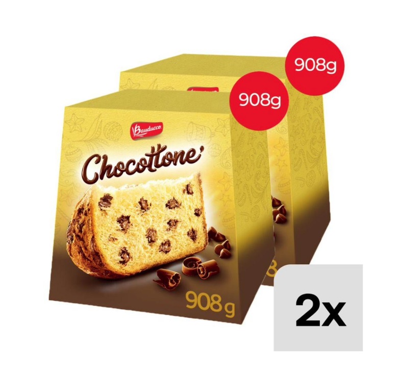 Chocottone Bauducco 908g – Kit com 2 unidades na Casas Bahia