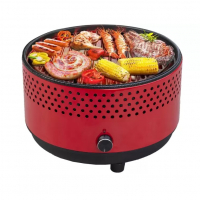 Churrasqueira A Carvão Nell Portátil Com Ventilador Com Assadeira - GB-PC1 PR na Magazine Luiza