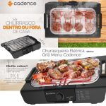 Churrasqueira Elétrica Cadence Grill Menu, 110V, Preto, GRL810 na Amazon