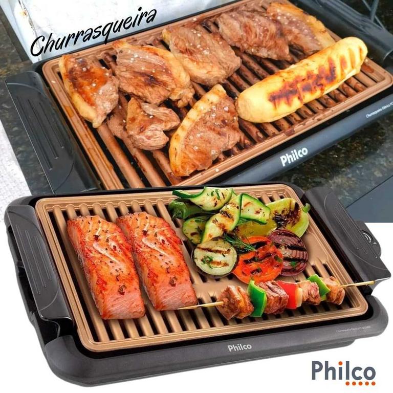 Churrasqueira Elétrica Philco Pcq1200d na Amazon