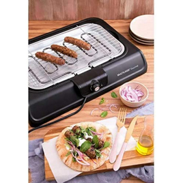 Churrasqueira Elétrica Premium 220V 1800W + Bandeja Coletora Altura Ajustável Preta Multilaser - CE034 na Amazon