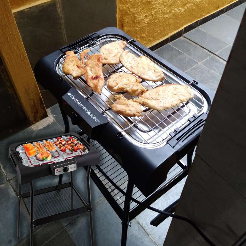 Churrasqueira, Gourmet Cgb4, 1500w, Preto, 110v, Britânia na Amazon