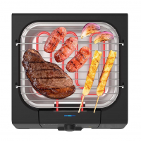 Churrasqueira Grill Eletrica Cadence Short, 1200W, Preto, 220V, GRL805 na Amazon