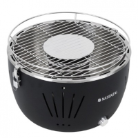 Churrasqueira Portátil A Carvão 23x35cm Table Grill Preto Naterial na Leroy Merlin