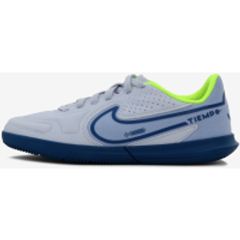 Chuteira Nike Tiempo Legend 9 Club Infantil Futsal na Nike