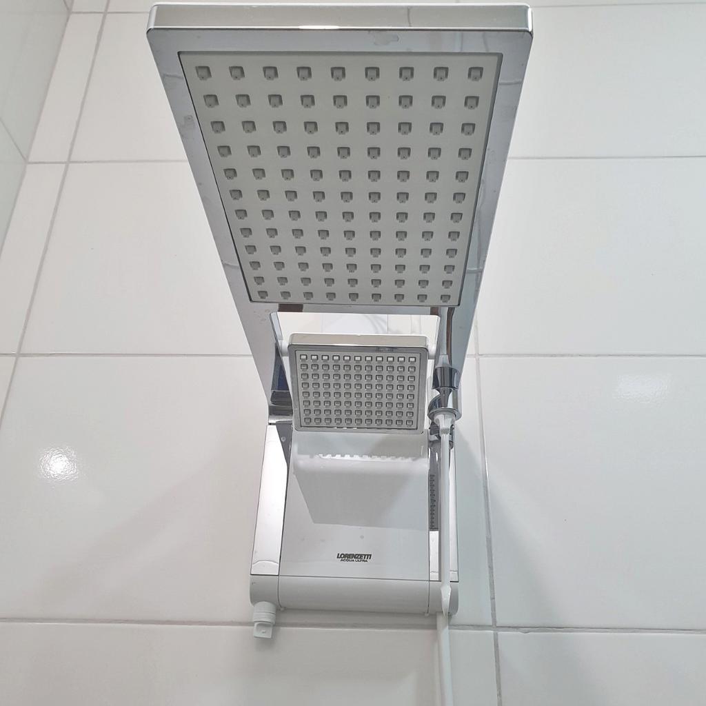 Chuveiro Acqua Duo 220V 7800W, Lorenzetti, 7510101, Branco/Cromado na Amazon
