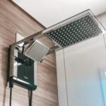 Chuveiro Acqua Duo 220V 7800W, Lorenzetti, 7510104, Preto/Cromado, Pequeno na Amazon