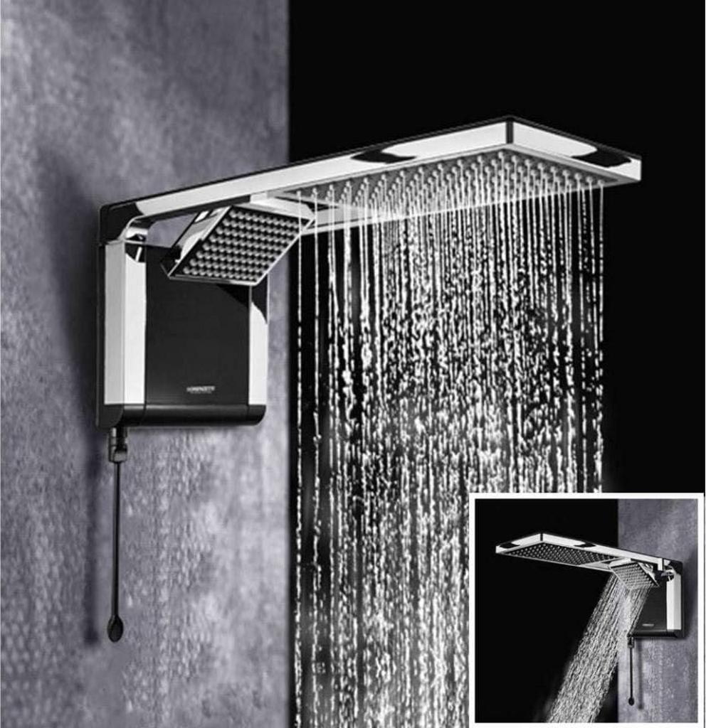 Chuveiro Acqua Duo Preto/Cromado 220V 6800W Lorenzetti na Amazon