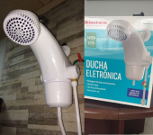 Chuveiro Ducha Eletrônica 127v 5.400w – DE154 Sintex na Amazon