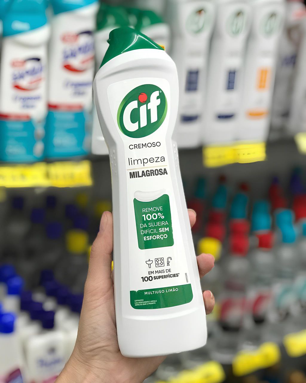 Cif Cremoso Limpeza Milagrosa Produto De Limpeza De Casa Milagroso Original Remove 100% Da Sujeira Difícil Sem Esforço 250 Ml na Amazon